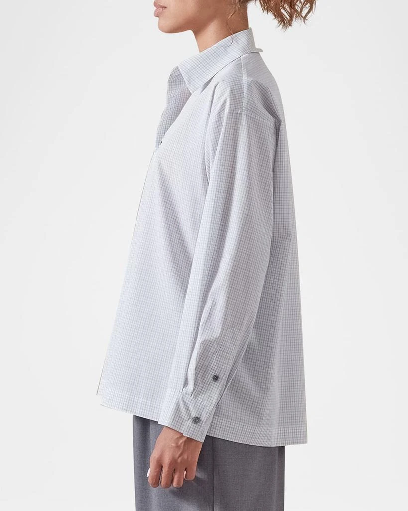 Eskandar Slim Shirt With Collar (Regular Length) 3