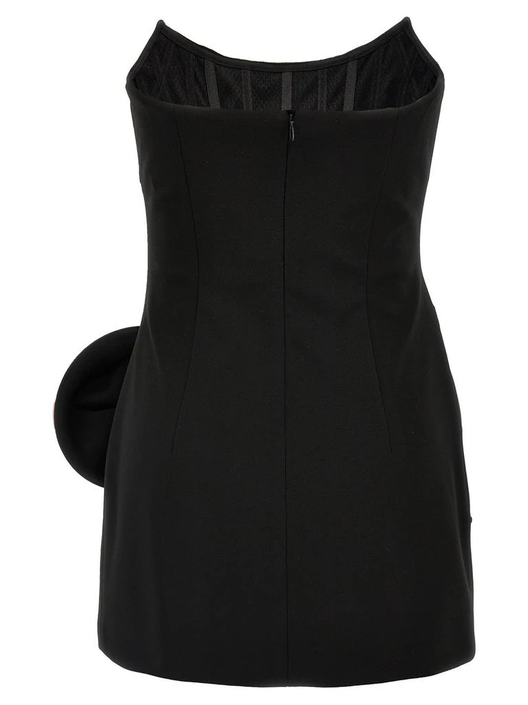 Shop Magda Butrym Contrast Floral Applique Bustier Mini Dress on Sale at  BeyondStyle  Get 29% Off Magda Butrym Contrast Floral Applique Bustier Mini  Dress with Limited-Time Flash Deals, Exclusive Discounts, and