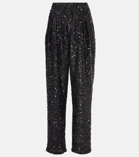 Isabel Marant Aras sequined wide-leg pants 1
