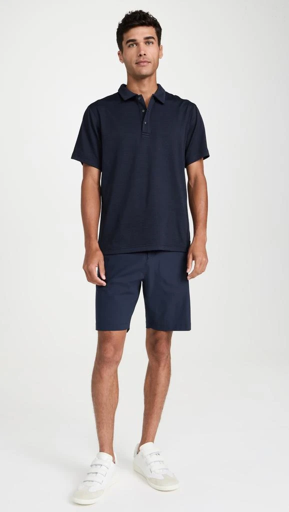 REIGNING CHAMP Stretch Warp Knit Coach's Shorts 9" 4