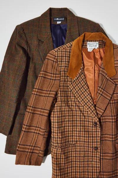 Urban Renewal Urban Renewal Vintage Oversized Check Blazer