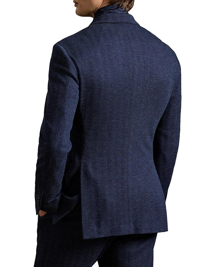 Ralph Lauren Hadley Hand-Tailored Herringbone Jacket 7