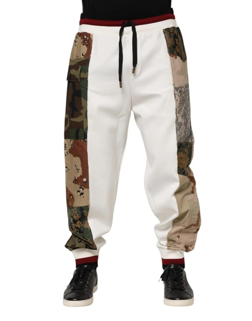 Dolce & Gabbana Patchwork Jogger Men's Pants 1
