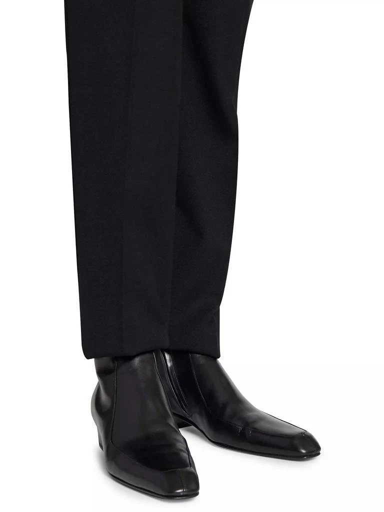Yves Saint Laurent Augustin Boots in Smooth Leather 5