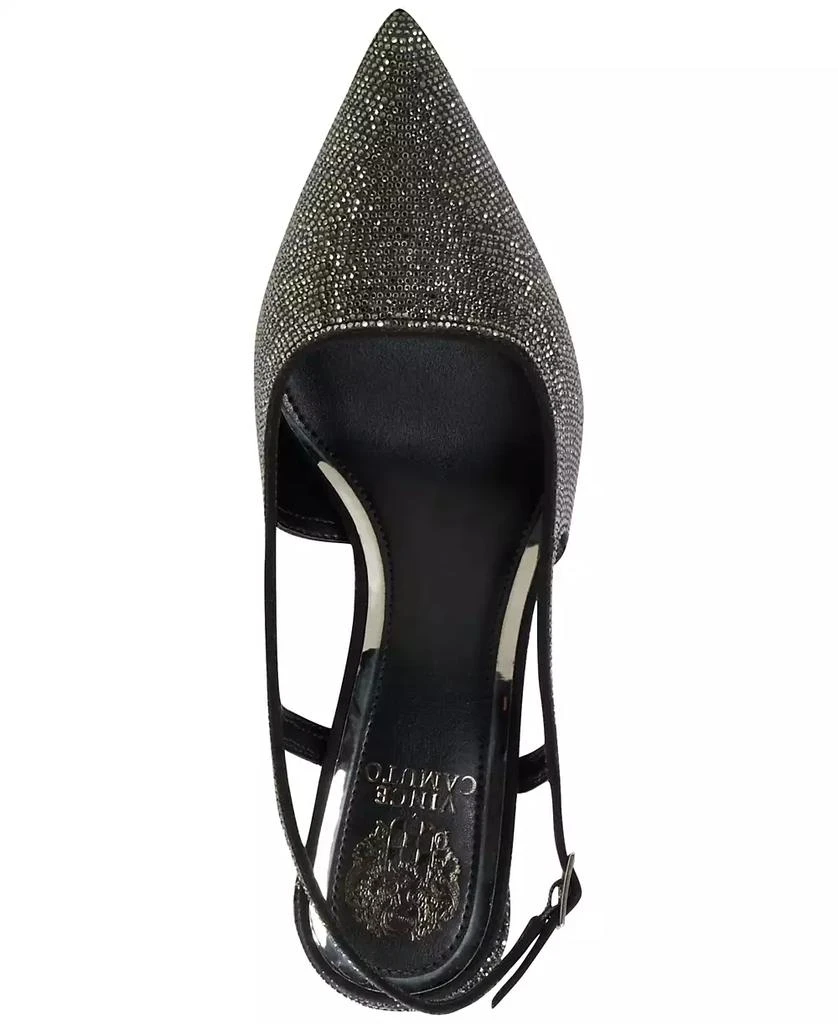 Vince Camuto Women's Sindreea Rhinestone Slingback Pumps 4