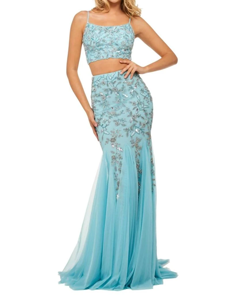 Sherri Hill Sherri Hill - Two-piece Mermaid Gown