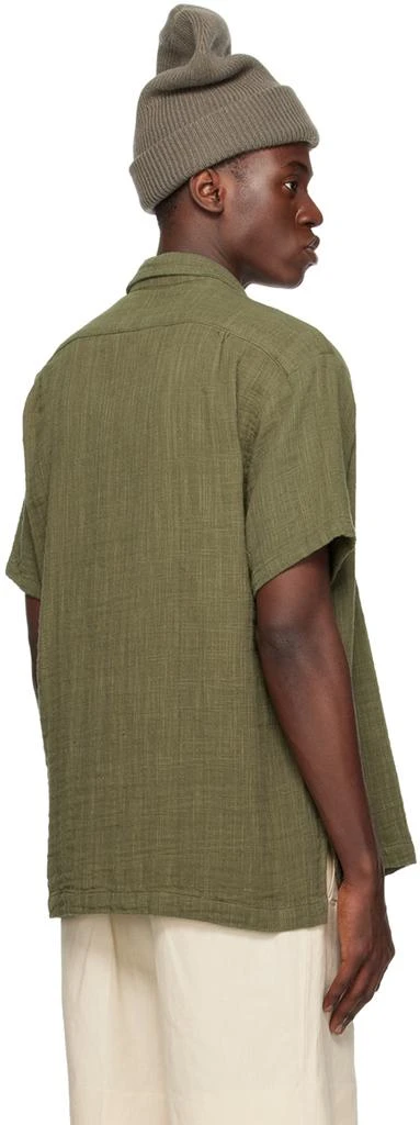 Greg Lauren Khaki Boxy Shirt 3