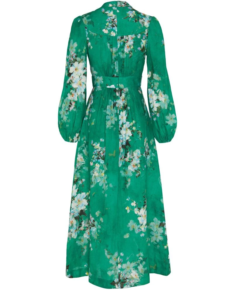 Zimmermann Everley plunge midi dress 3