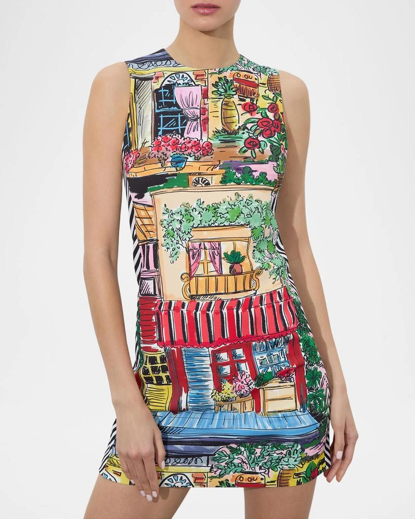 Alice + Olivia Coley Vacation Dreams Mini Dress 4