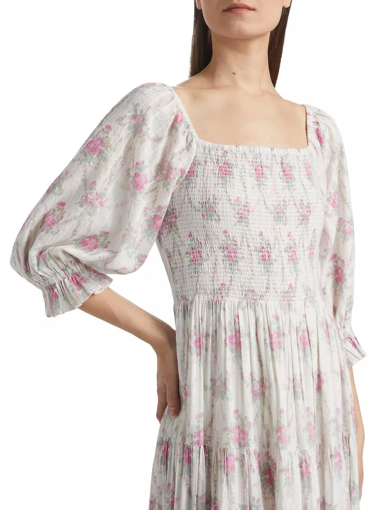 LOVESHACKFANCY Victorian Rigby Floral Dress 6