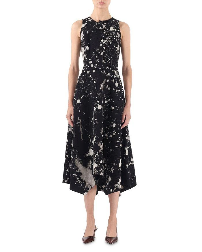 Jason Wu Paint Splatter Print Dress 1