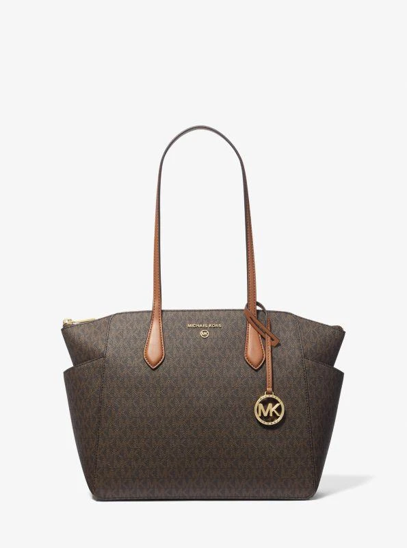 Michael Kors Marilyn Medium Logo Tote Bag 1