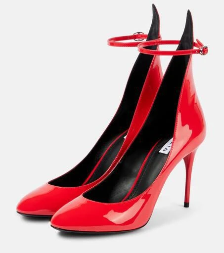 Alaïa Decollete patent leather pumps 4