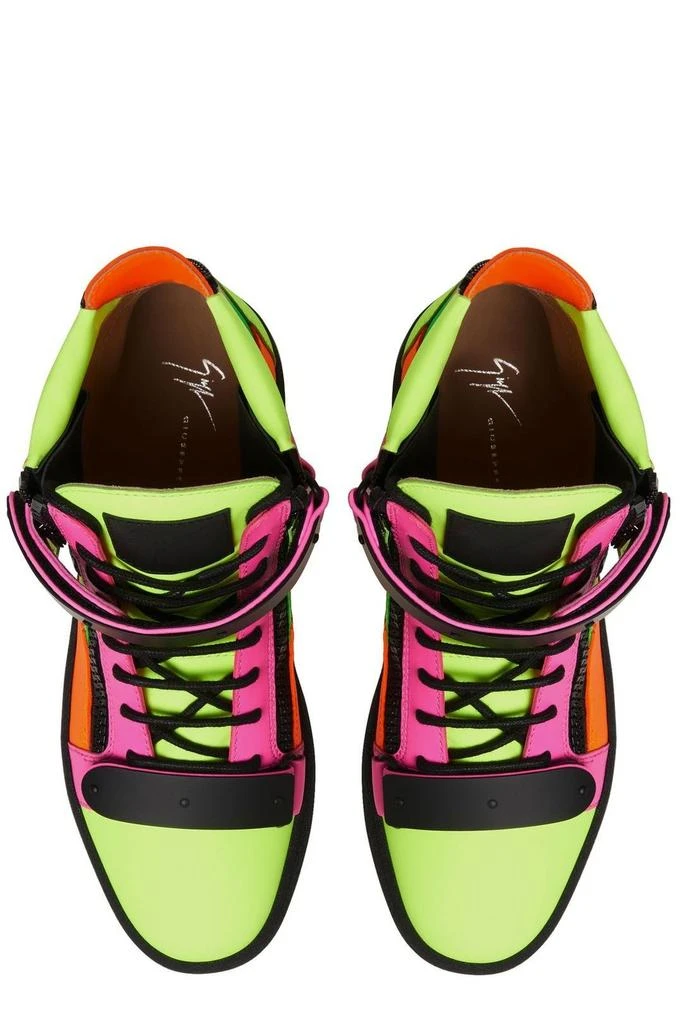 Giuseppe Zanotti Giuseppe Zanotti Coby Strap Mid Top Sneakers 4