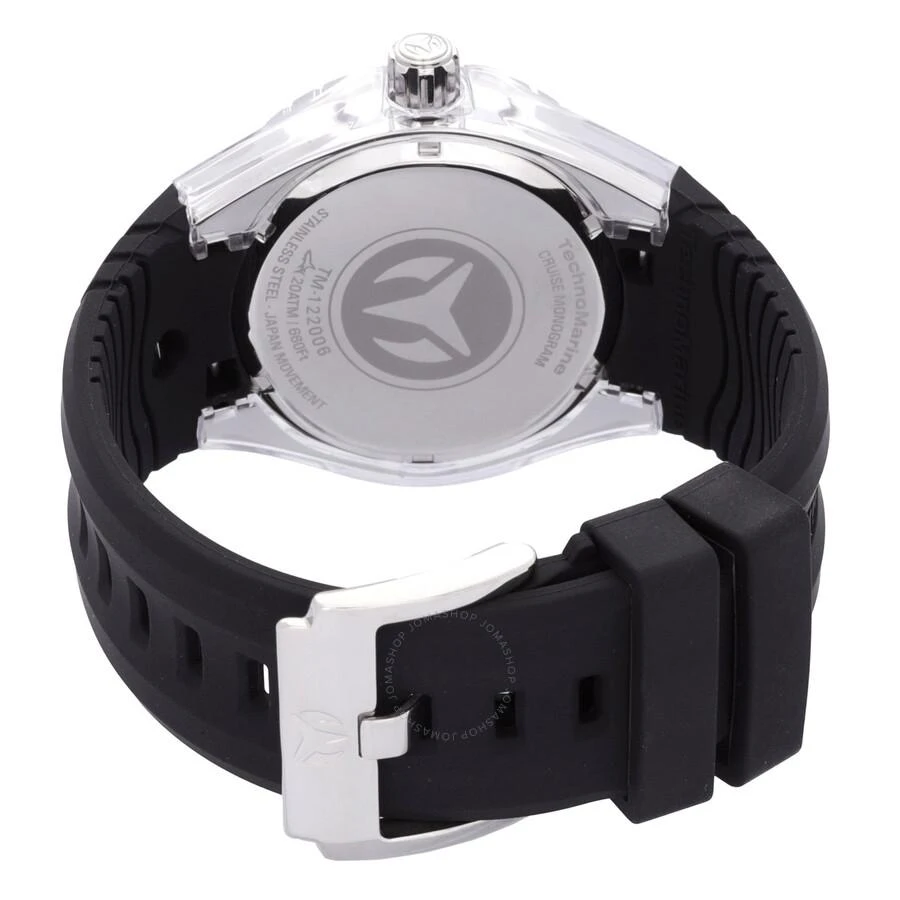 TechnoMarine Cruise Monogram Quartz Black Dial Men's Watch TM-122006 3