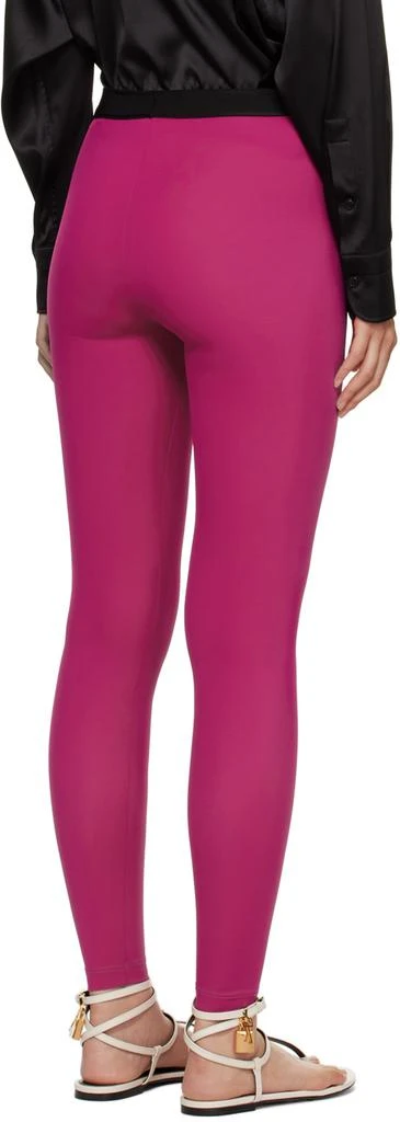 Tom Ford Pink Jacquard Leggings 3