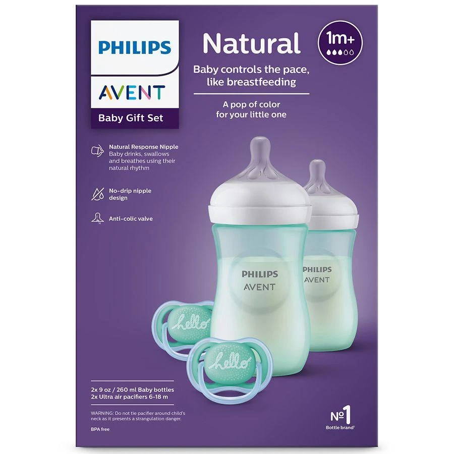 Philips Natural Baby Bottle with Natural Response Nipple Baby Gift Set 1