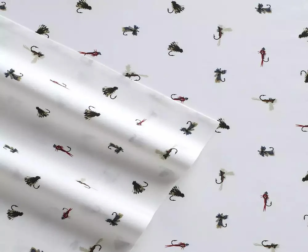 Eddie Bauer Printed 100% Cotton Percale 3-Pc. Sheet Set, Twin XL 2