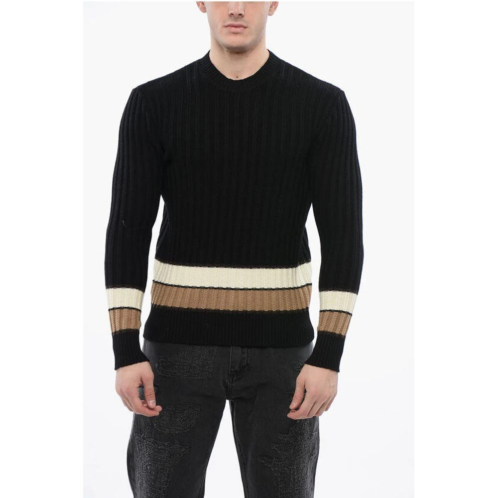 TAGLIATORE Ribbed Wool Men's Sweater 1