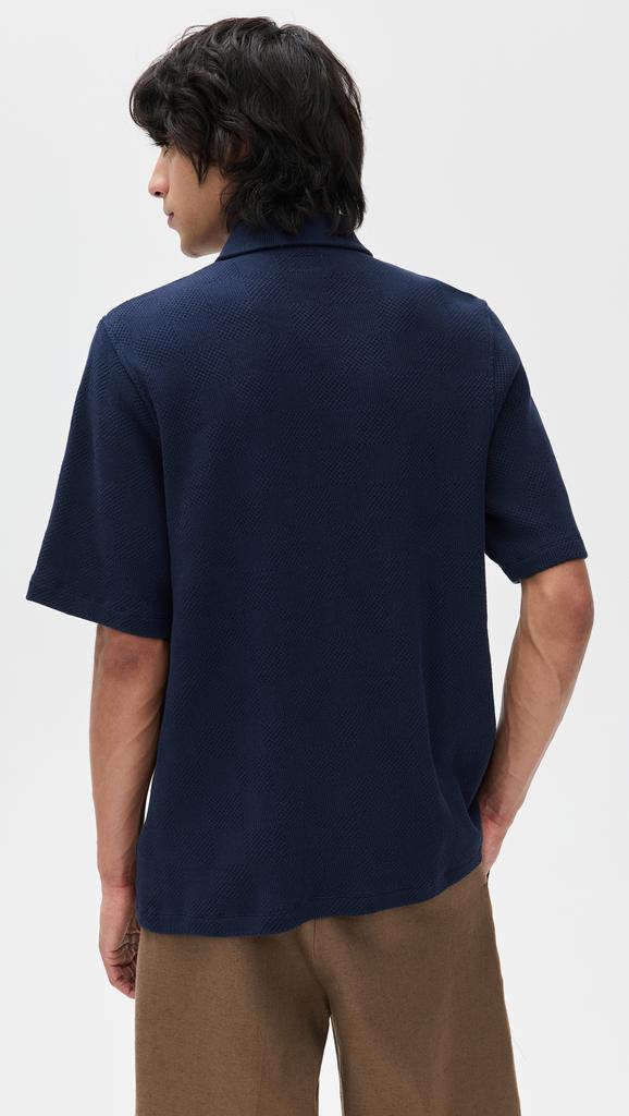 Universal Works Button Through Polo