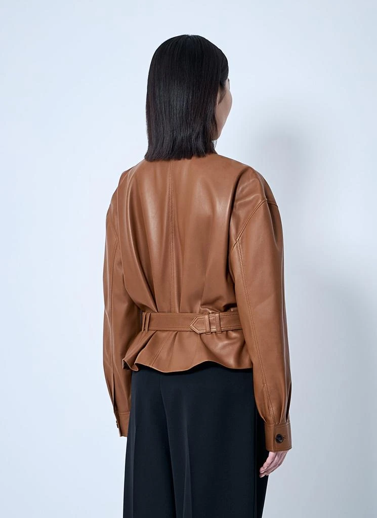 Yves Saint Laurent Saharienne Short Leather Jacket 4