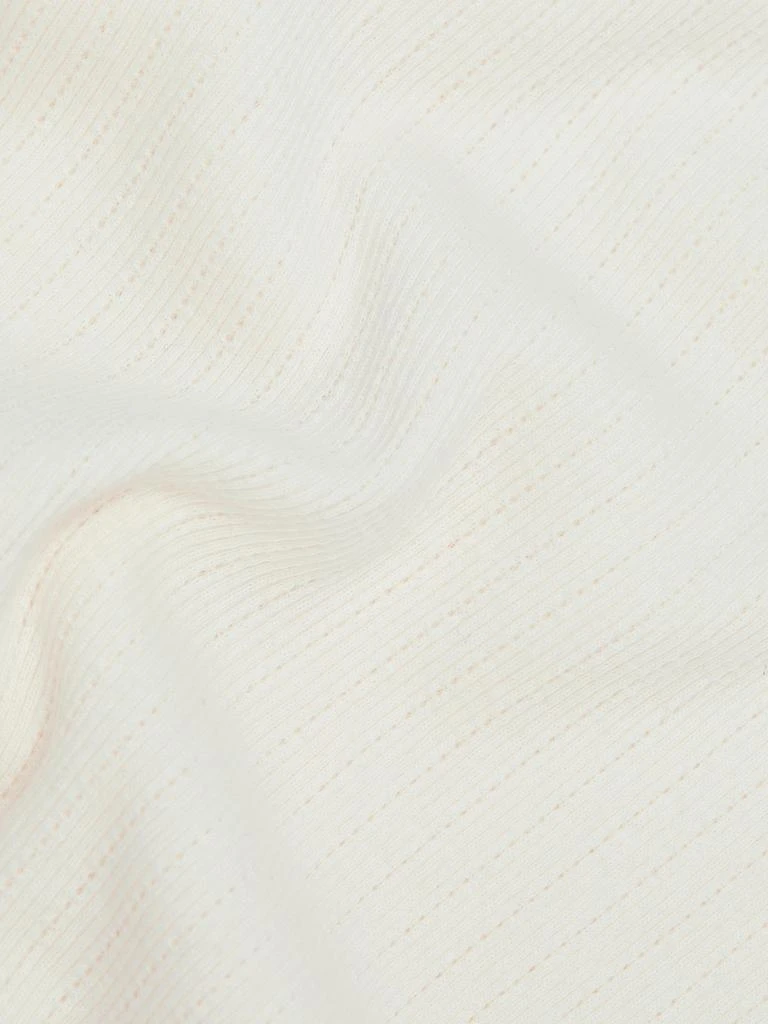 Re/Done 90s Baby Cotton Pointelle T-Shirt 5