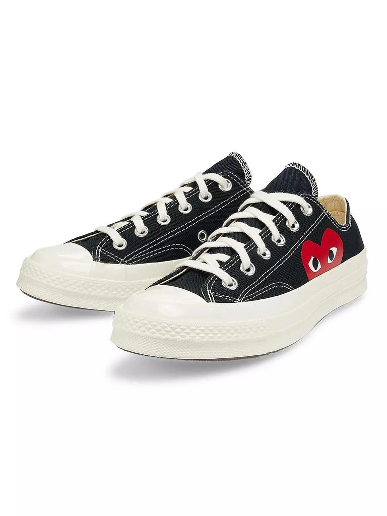 Comme des Garçons PLAY CdG PLAY x Converse Women's Chuck Taylor All Star Peek-A-Boo Low-Top Sneakers 2