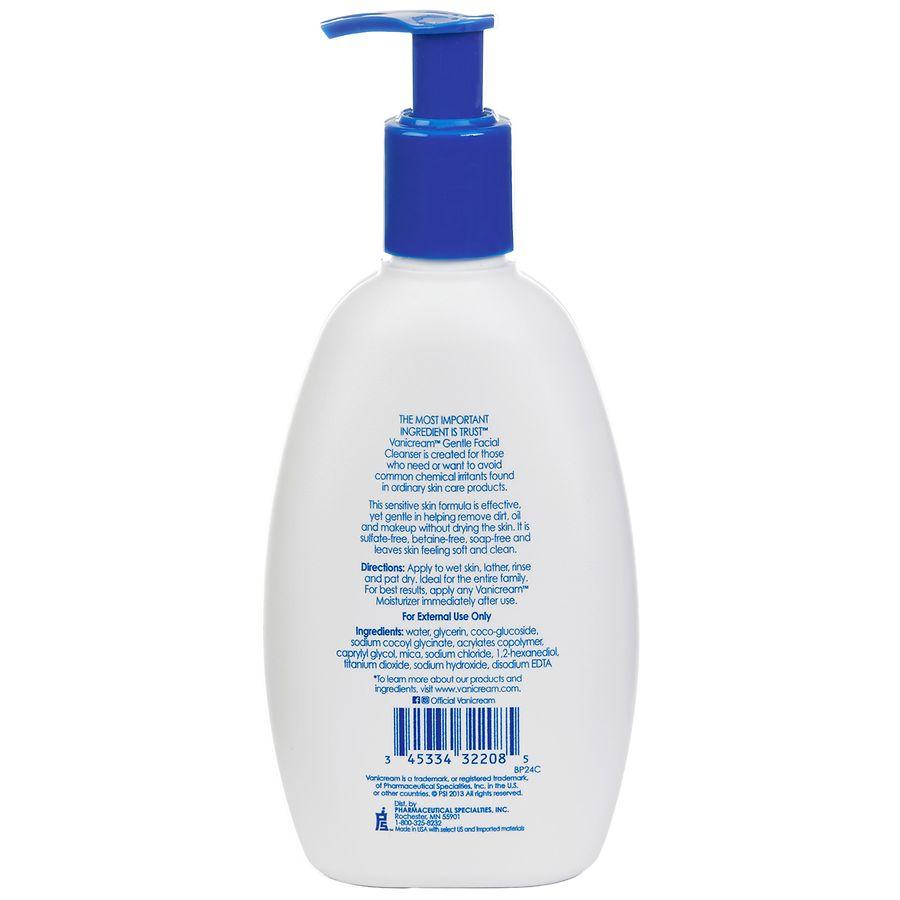 Vanicream Gentle Facial Cleanser Fragrance-Free