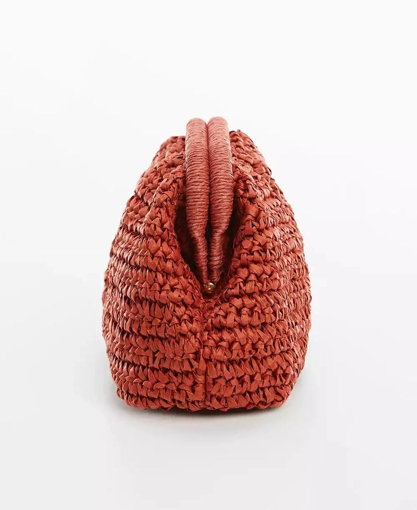 Mango Women's Natural Fiber Clutch Bag 2