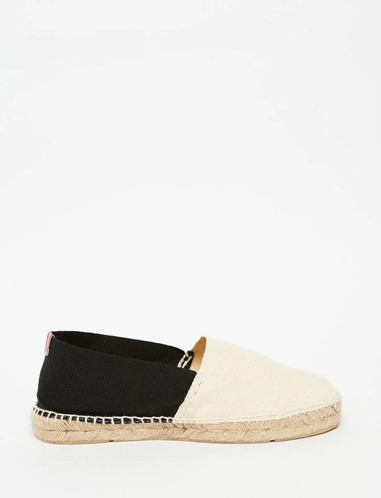 INES DE LA FRESSANGE PARIS Aglae espadrilles ecru-black 1