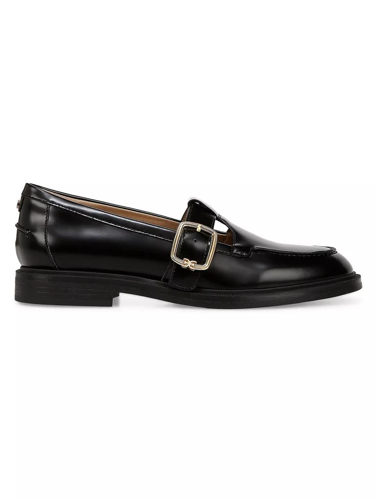 Sam Edelman Elaina T-Strap Leather Loafers 1