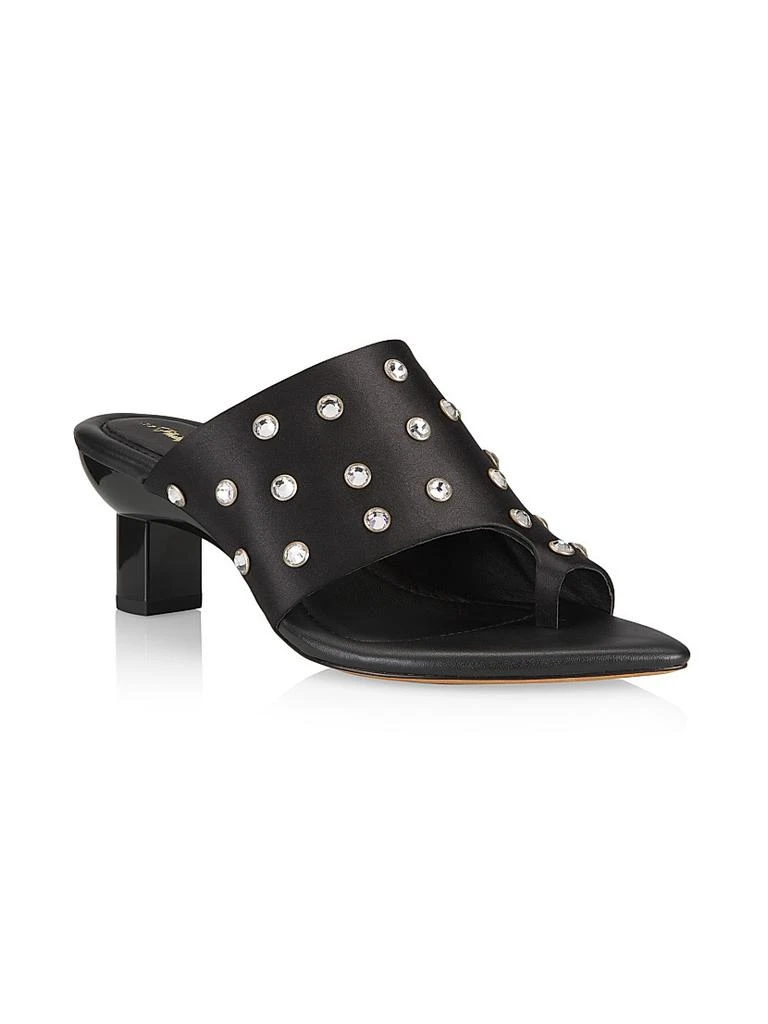 3.1 Phillip Lim Verona Embellished Satin Sandals 2