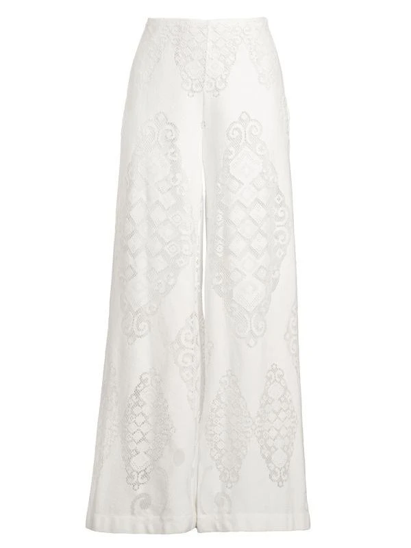 Kobi Halperin Morgan Wide Leg Lace Pants 5