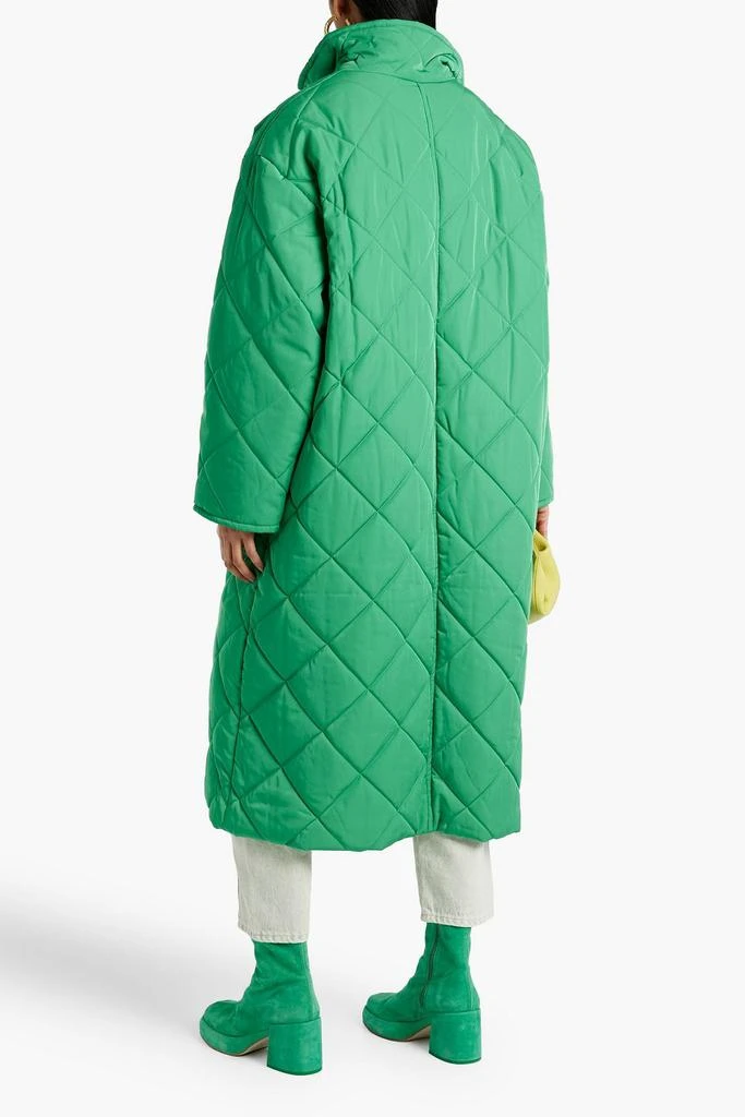 STAND STUDIO Sage quilted shell coat 3