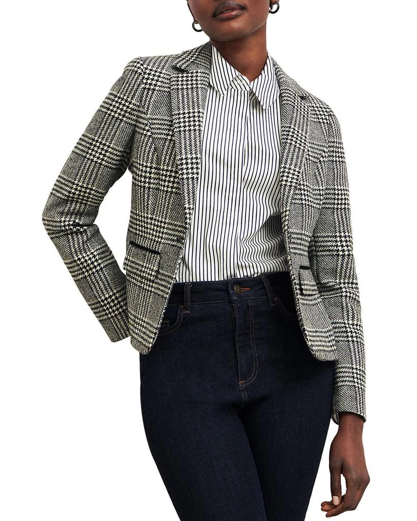 HOBBS LONDON Brea Plaid Blazer 1