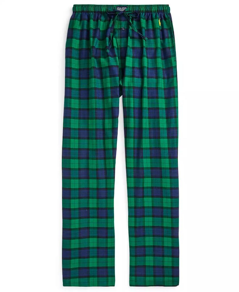 Ralph Lauren Men's Plaid Flannel Pajama Pants 4