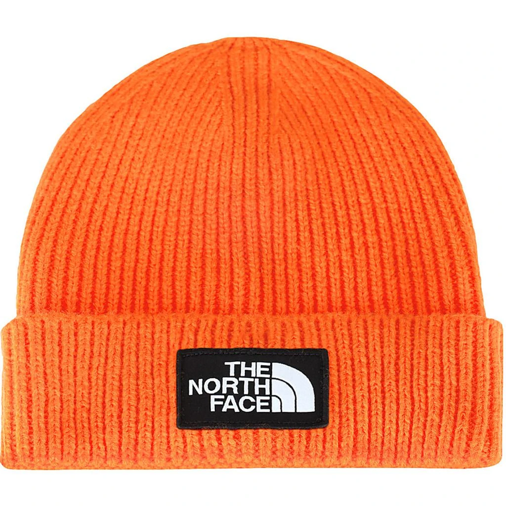 The North Face TNF Logo Box Cuffed Beanie 1