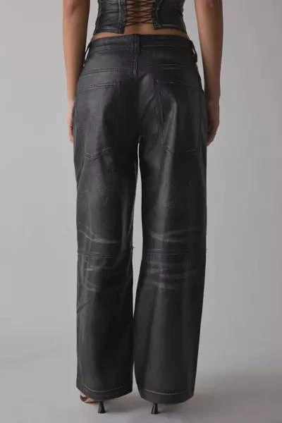Jaded London Jaded London Ash Faux Leather Colossus Trouser 5