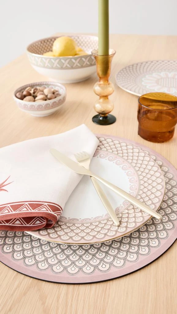 LA DOUBLE J Hardback Placemats Set of 2 3