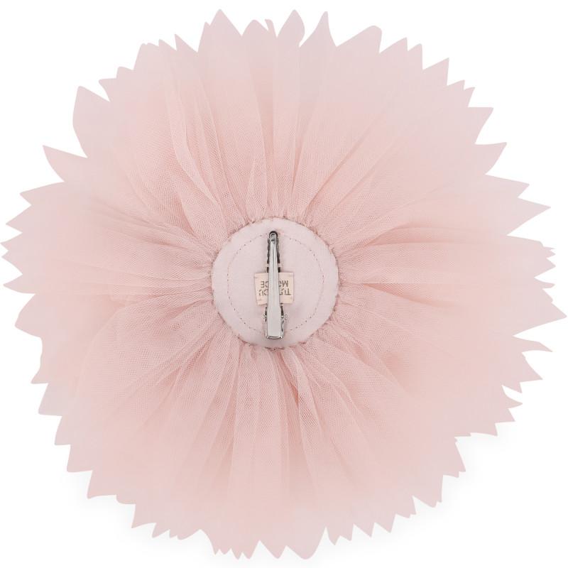 Tutu Du Monde Tulle flower clip in pink