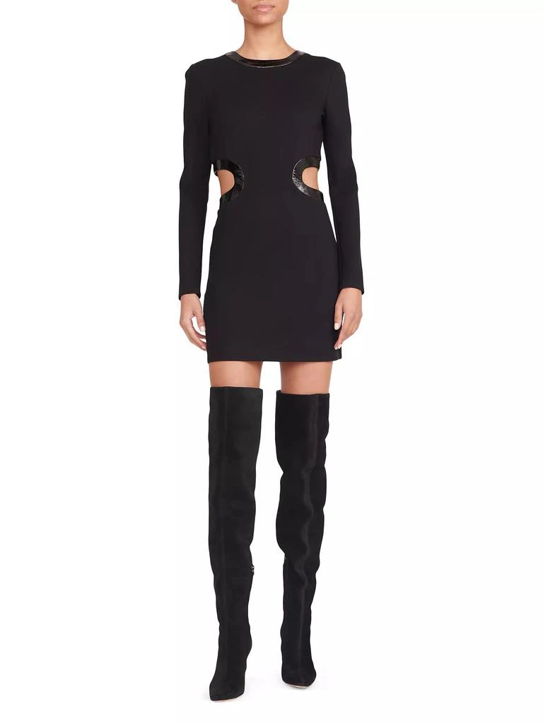Staud Dolce Cut-Out Minidress 2
