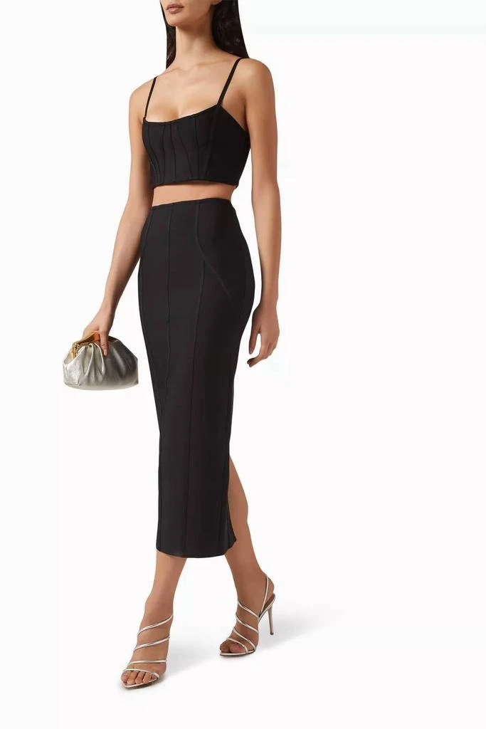 Elliatt Elliatt - Rose Crop Top & Midi Skirt Set 3