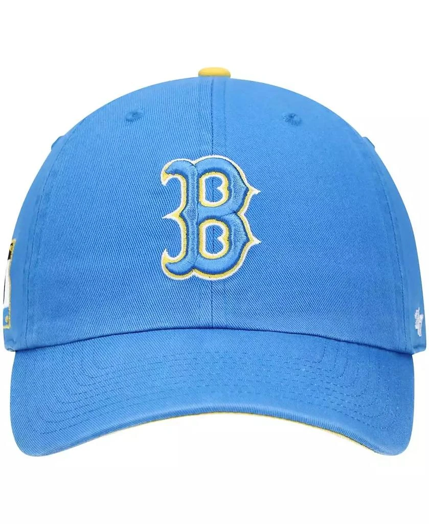 47 Brand Men's Blue Boston Red Sox Area Code City Connect Clean Up Adjustable Hat 2