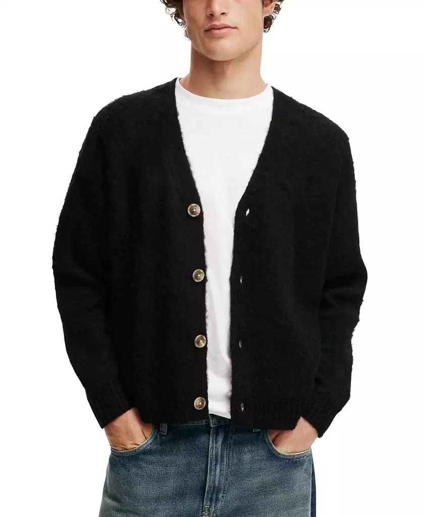 Shop Men's Cropped Cardigan Sweater on Sale at BeyondStyle – Get