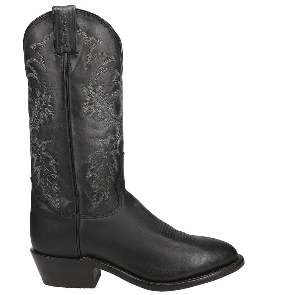 Tony Lama Segar Embroidered Round Toe Pull On Cowboy Boots 1