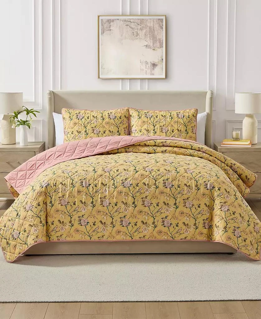 Seventh Studio Ardenna Floral 2-Pc. Quilt Set