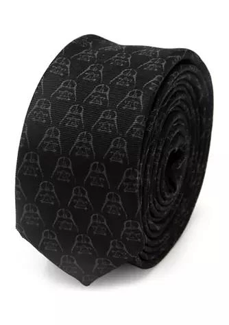 Star Wars Wars Darth Vader Black Skinny Tie 1