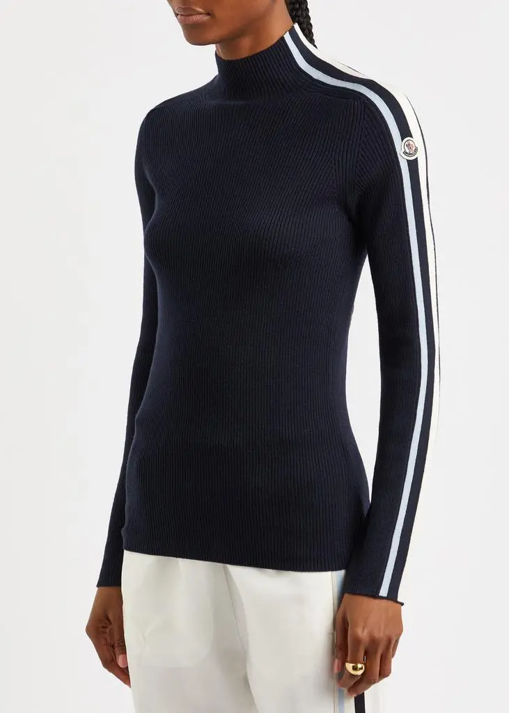 Moncler Ribbed wool jumper 2