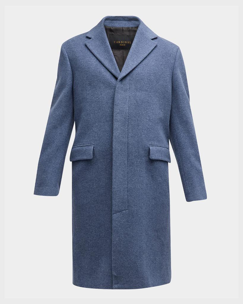 Cardinal of Canada Men's Mercer Classic Wool-Blend Topcoat