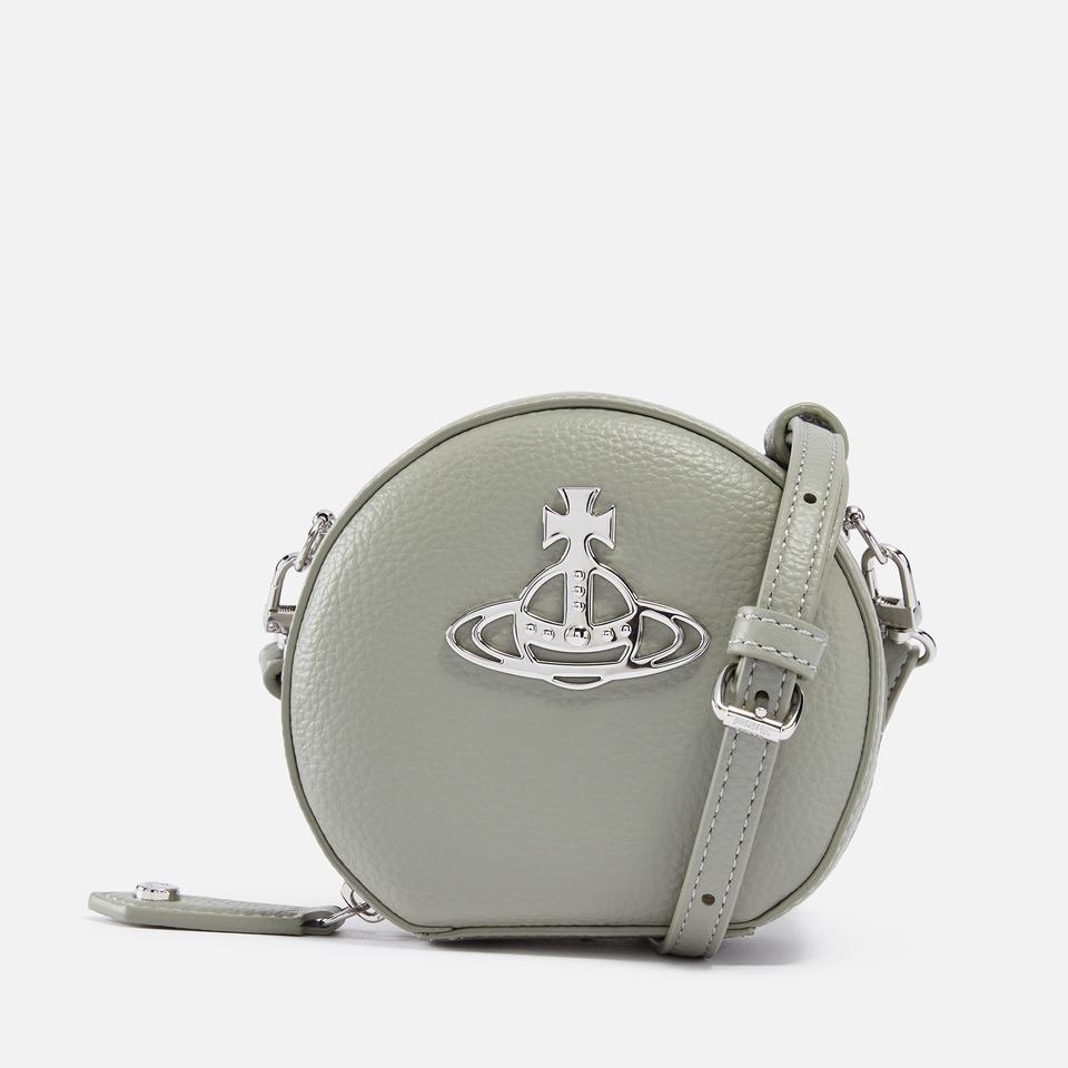 Vivienne Westwood Vivienne Westwood Mini Round Vegan Leather Crossbody Bag